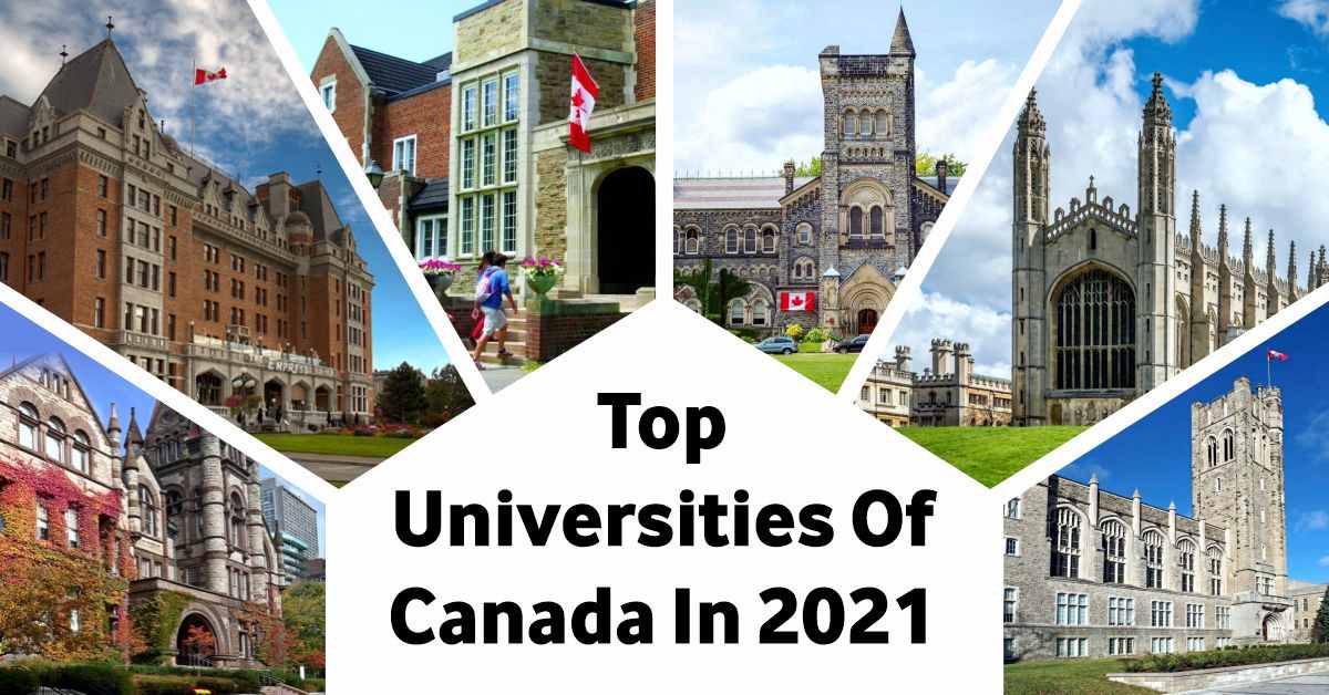 Top Universities in Canada 2021